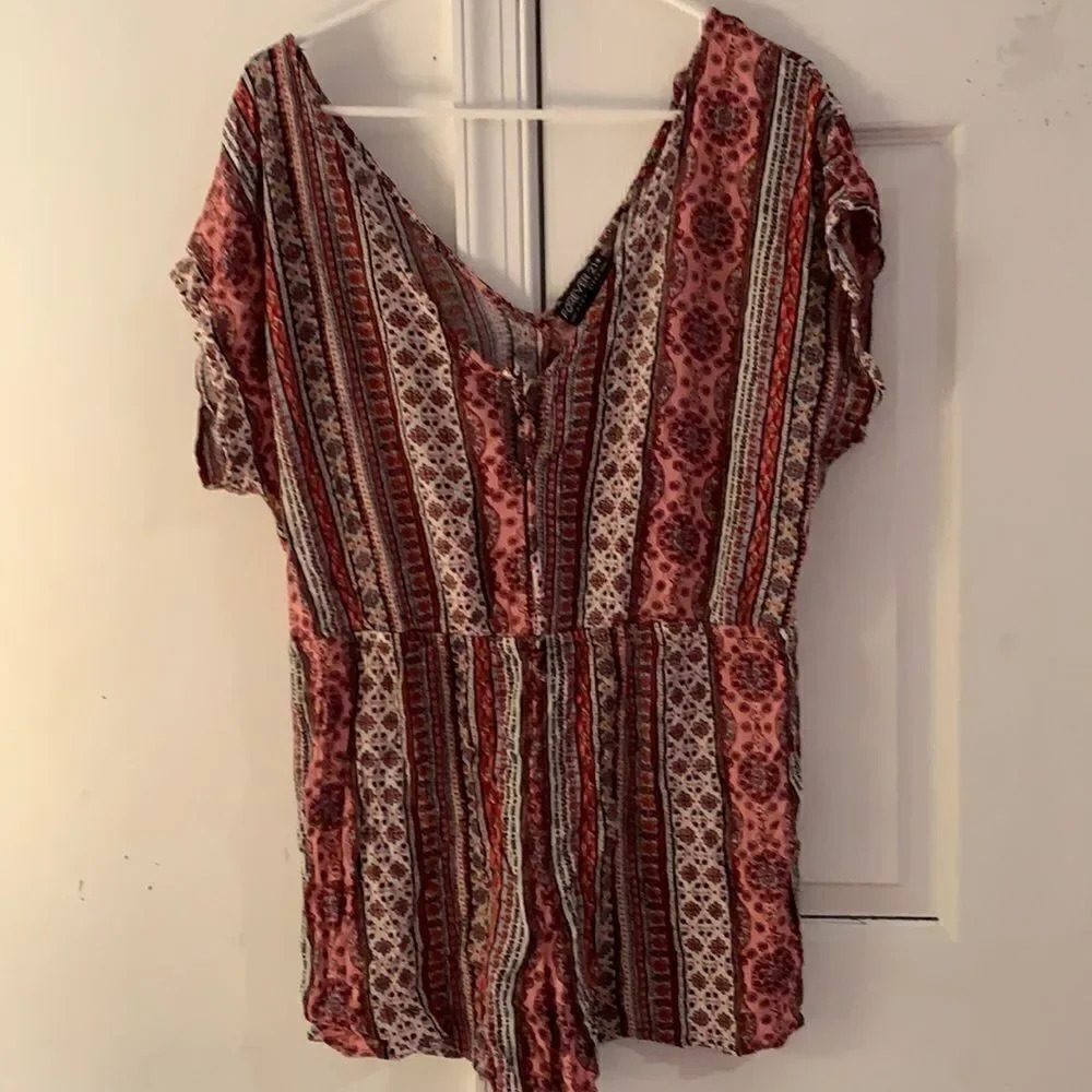 Forever21 bohemian romper 